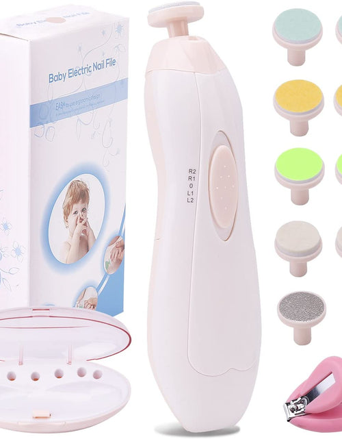 Load image into Gallery viewer, Baby Nail Clippers Safe Electric Baby Nail Trimmer
