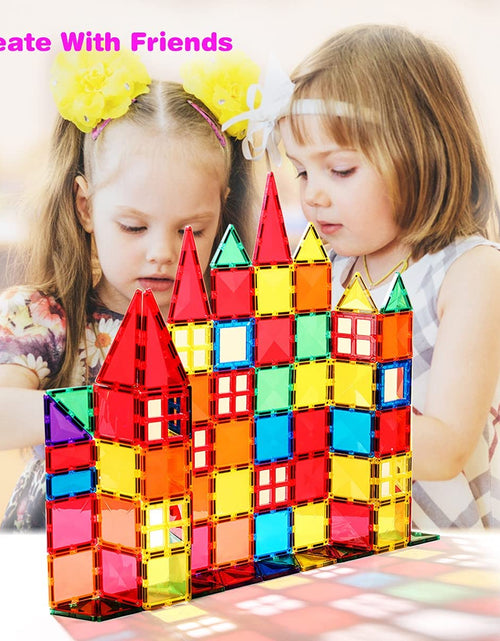 Load image into Gallery viewer, Magnetic Tiles Building Blocks, Magnet Toys for Kids
