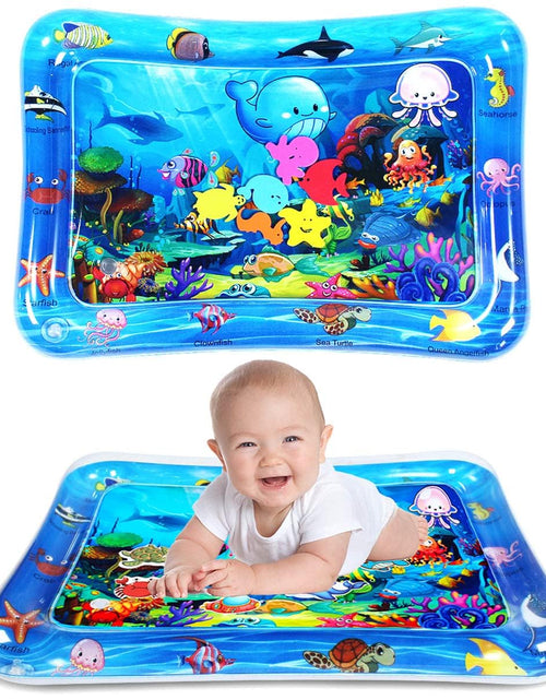 Load image into Gallery viewer, Water Play Mat for Babies Inflatable Tummy Time Water Play Mat
