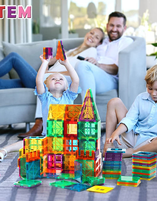 Load image into Gallery viewer, Magnetic Tiles Building Blocks, Magnet Toys for Kids
