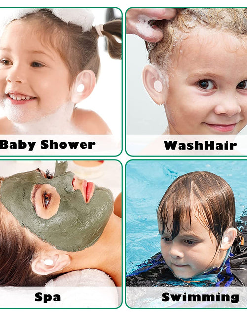 Load image into Gallery viewer, Baby Bath Shower Ear Water Covers for Newborn Kids
