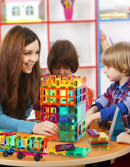 Load image into Gallery viewer, Magnetic Tiles Building Blocks, Magnet Toys for Kids
