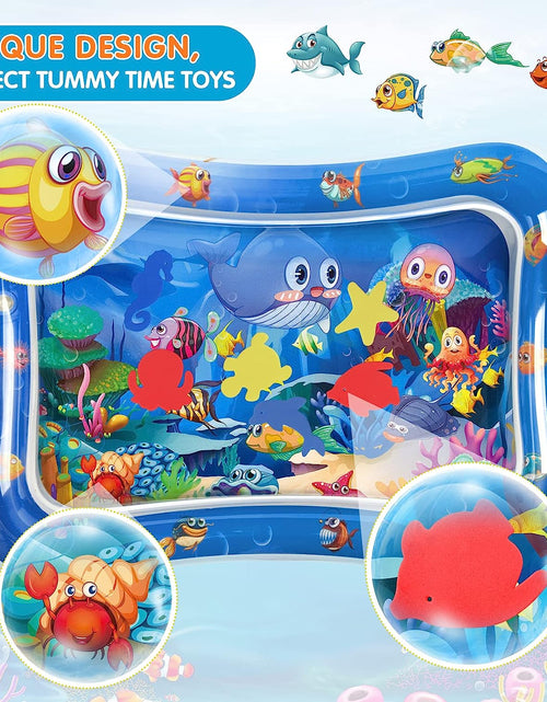 Load image into Gallery viewer, Water Play Mat for Babies Inflatable Tummy Time Water Play Mat
