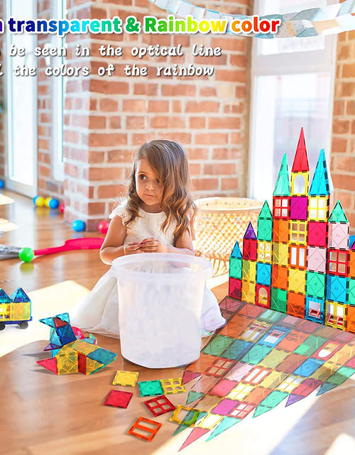 Load image into Gallery viewer, Magnetic Tiles Building Blocks, Magnet Toys for Kids
