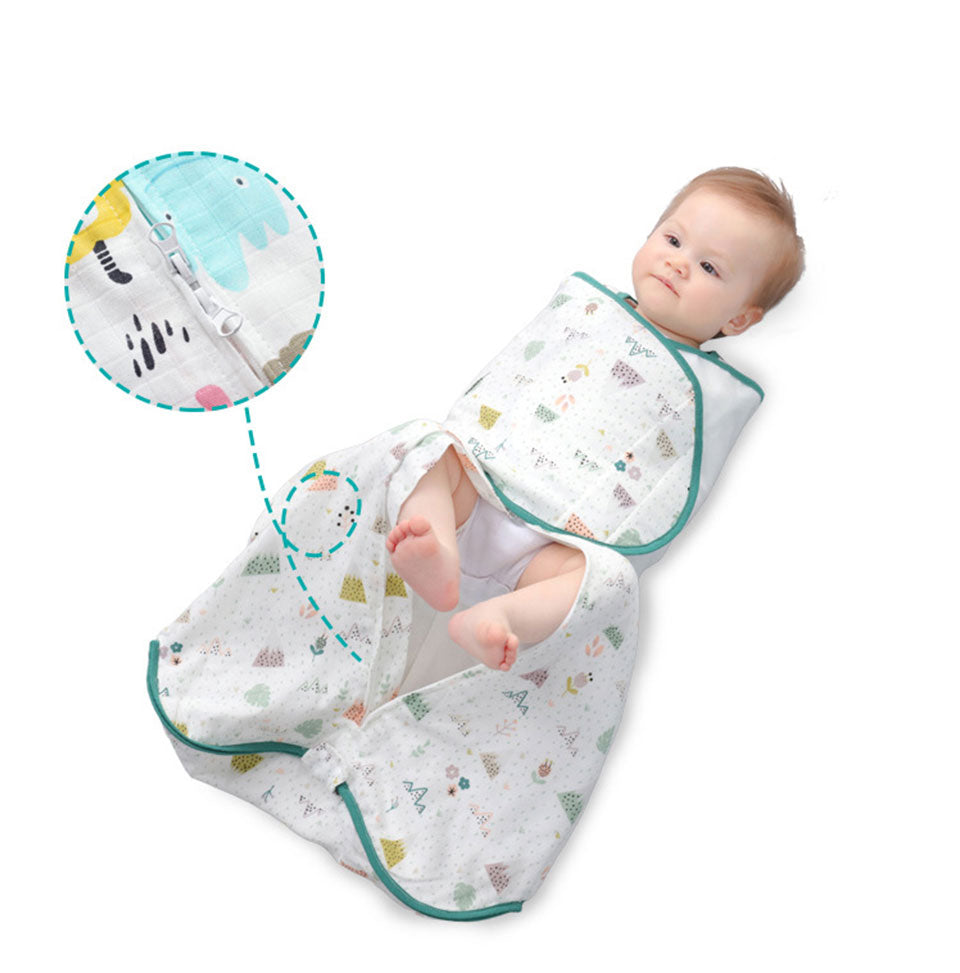 Baby Sleeping Bag Wearable Blanket Newborn Swaddle