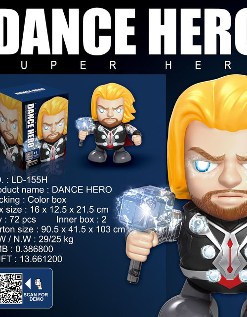 Load image into Gallery viewer, Dancing Singing Interactive Toy Music Action Figure Model
