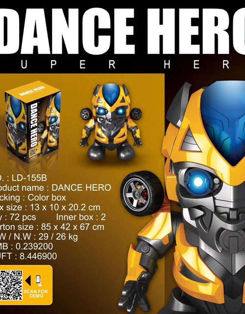 Load image into Gallery viewer, Dancing Singing Interactive Toy Music Action Figure Model
