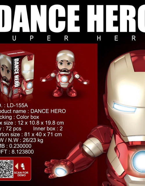 Load image into Gallery viewer, Dancing Singing Interactive Toy Music Action Figure Model
