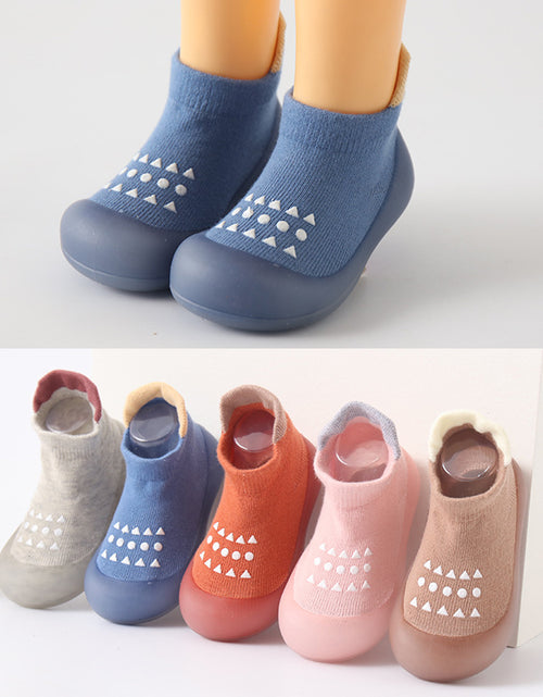 Load image into Gallery viewer, Soft Sole Non-Slip Thick Fleece Thermal Toddler Shoes
