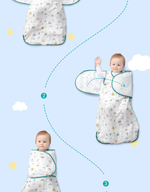 Load image into Gallery viewer, Baby Sleeping Bag Wearable Blanket Newborn Swaddle
