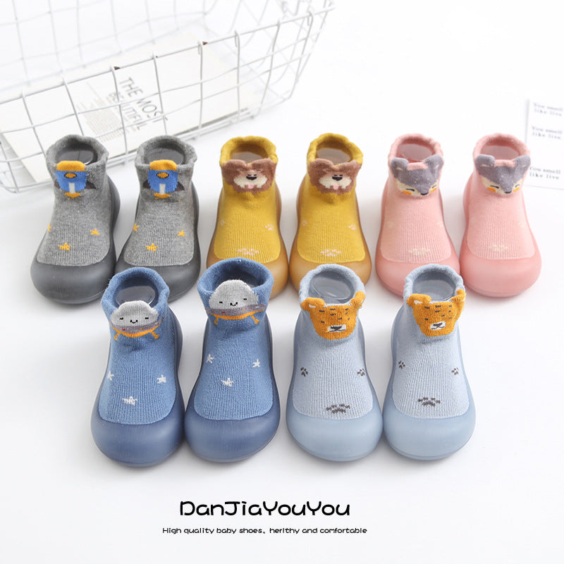 Soft Sole Non-Slip Thick Fleece Thermal Toddler Shoes