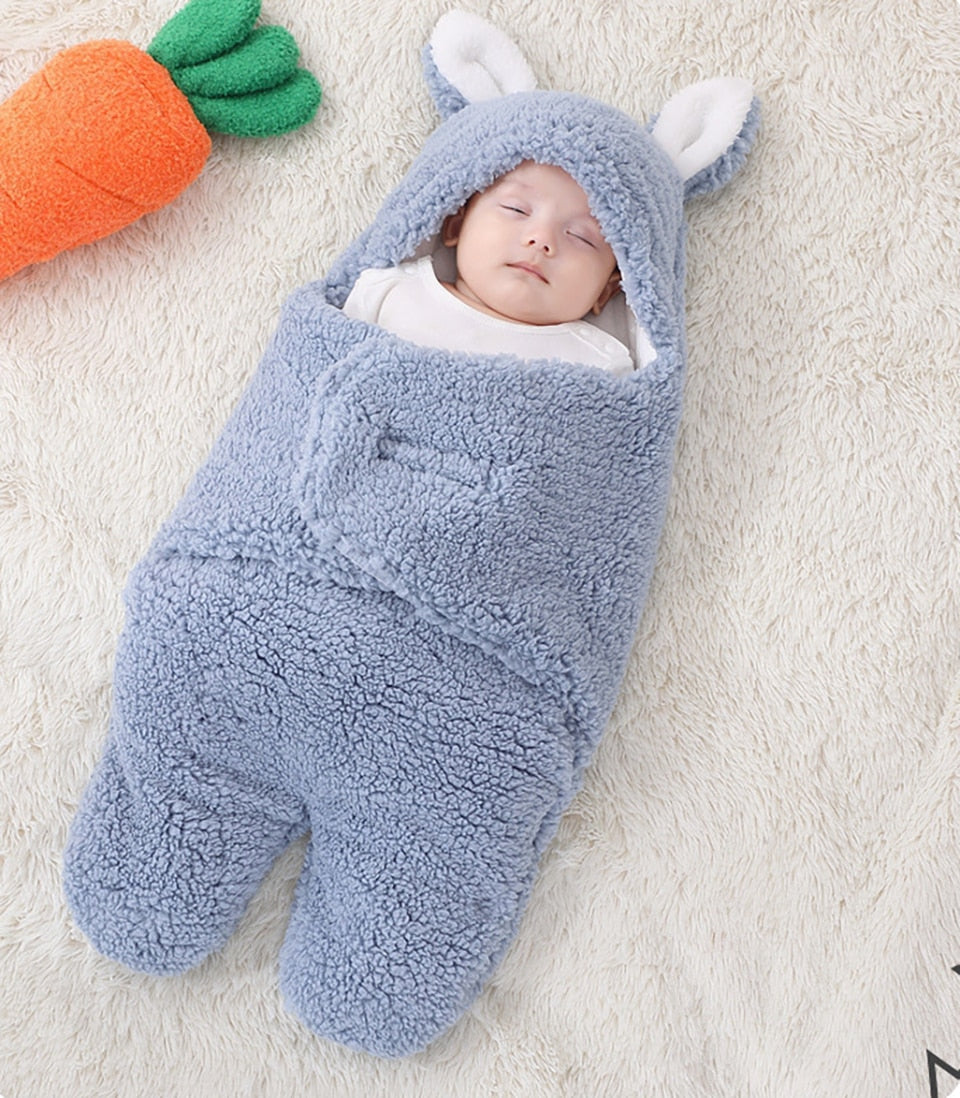 Cute Rabbit Baby Sleeping Bag For Newborn 0- 9 months