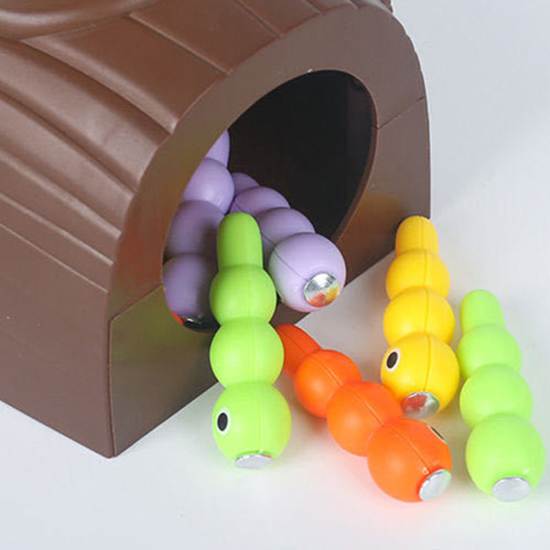 Bird Worms Feeding Magnetic Woodpecker Toy