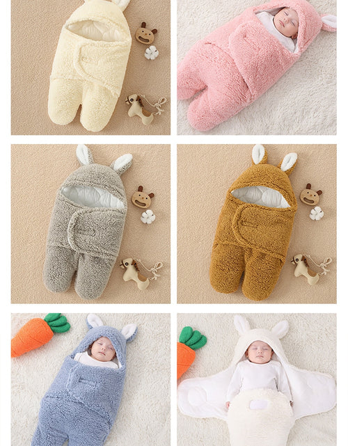 Load image into Gallery viewer, Cute Rabbit Baby Sleeping Bag For Newborn 0- 9 months
