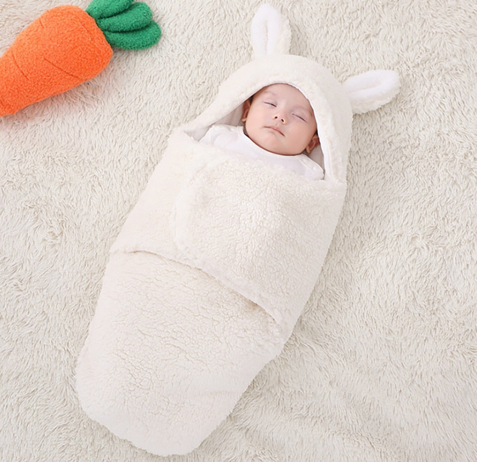 Cute Rabbit Baby Sleeping Bag For Newborn 0- 9 months