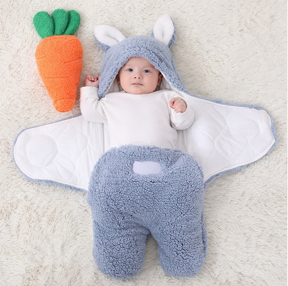 Cute Rabbit Baby Sleeping Bag For Newborn 0- 9 months