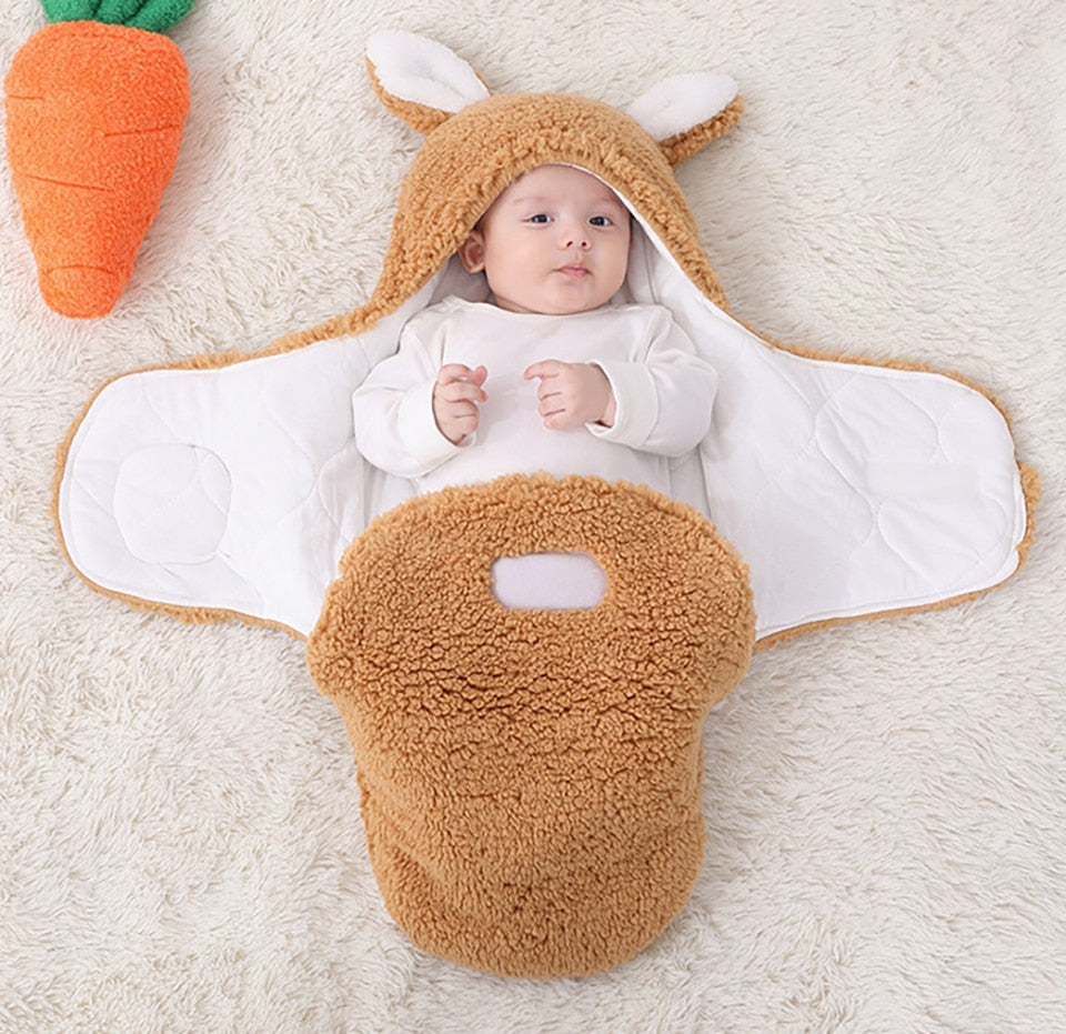 Cute Rabbit Baby Sleeping Bag For Newborn 0- 9 months