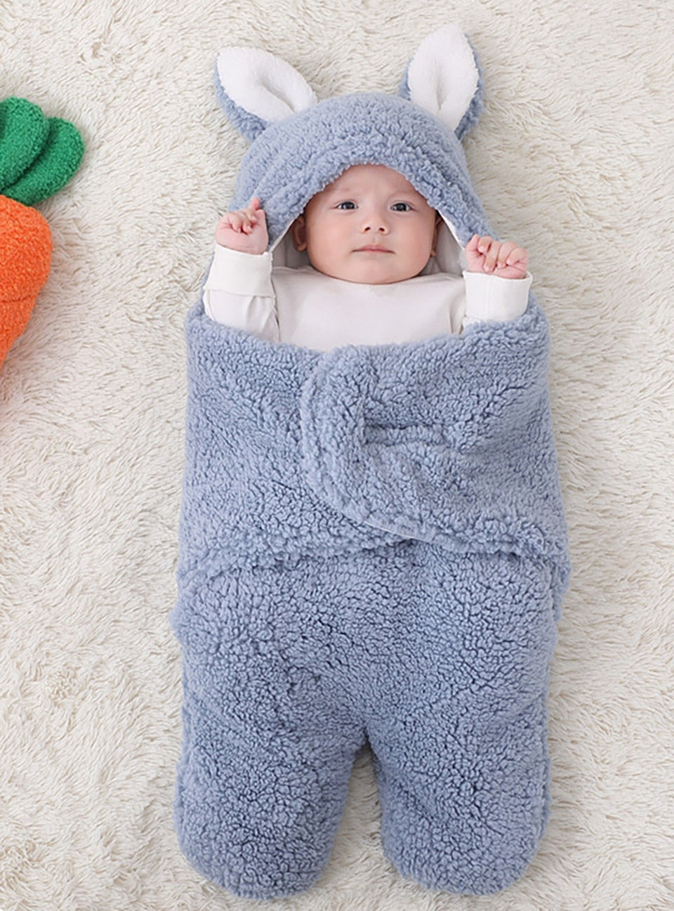 Cute Rabbit Baby Sleeping Bag For Newborn 0- 9 months