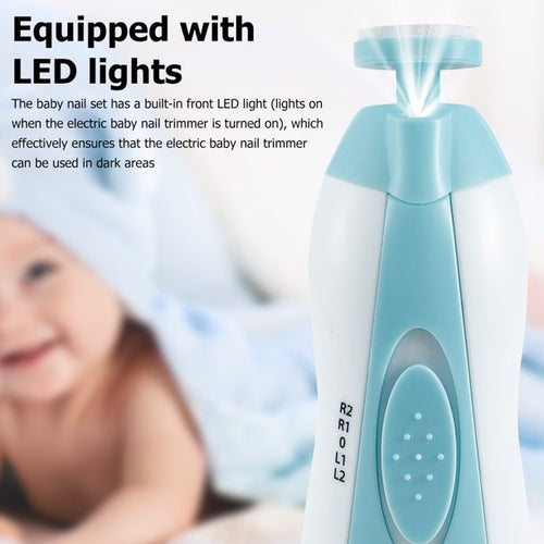 Load image into Gallery viewer, Baby Nail Clippers Safe Electric Baby Nail Trimmer
