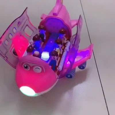 Load image into Gallery viewer, Baby Airplane Toy Musical Toy with Light
