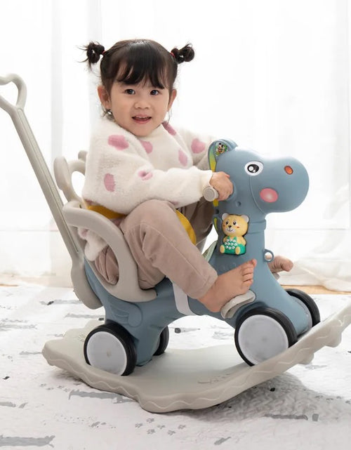 Load image into Gallery viewer, 2in1 Kids Stroller Rocking Horse
