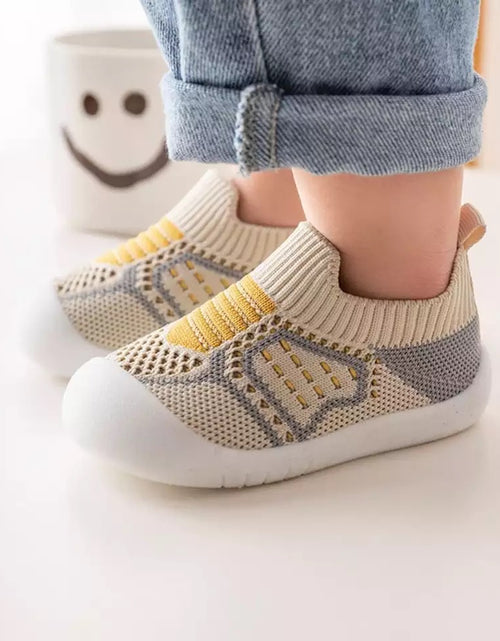 Load image into Gallery viewer, Baby Anti-slip Breathable Soft Bottom Slippers
