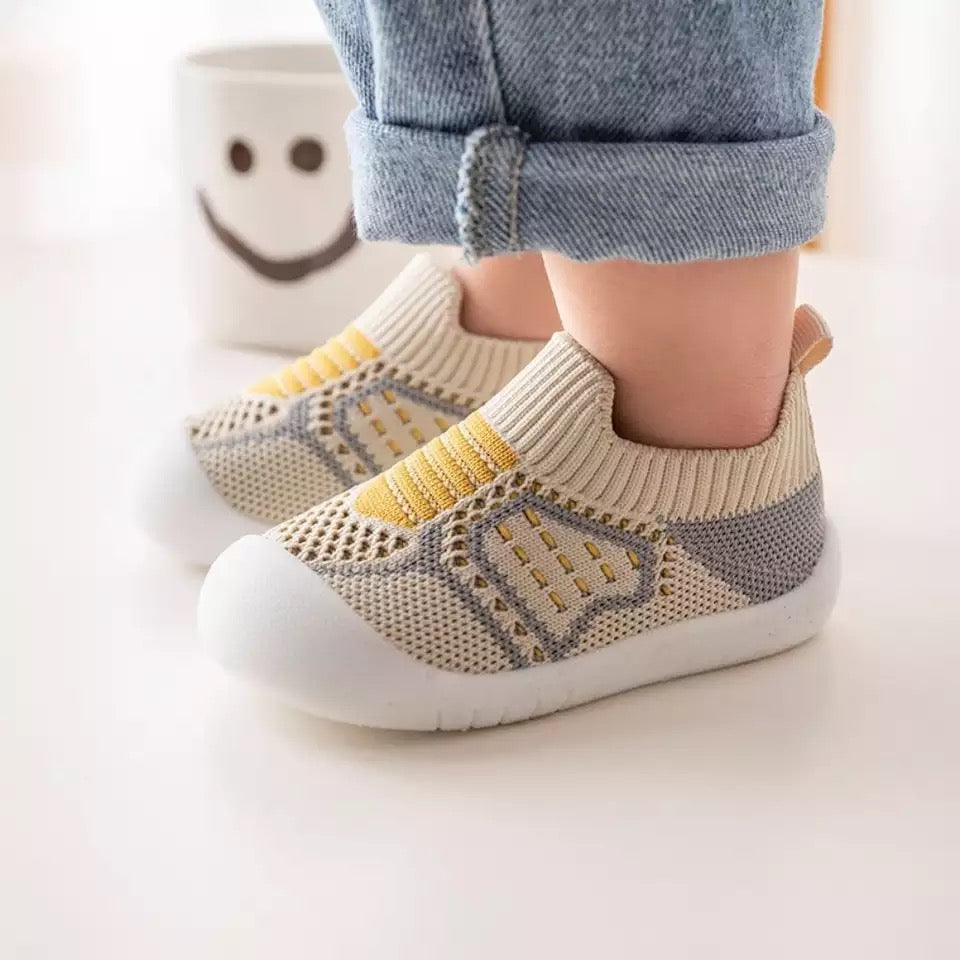 Baby Anti-slip Breathable Soft Bottom Slippers