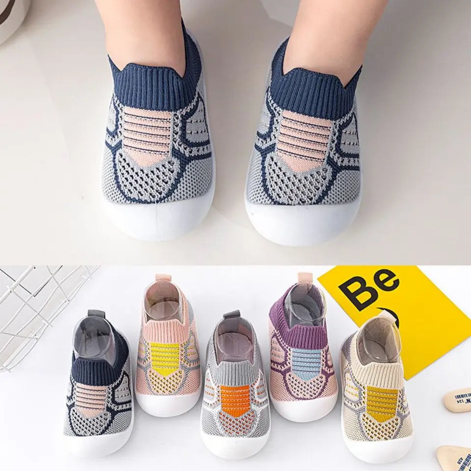 Baby Anti-slip Breathable Soft Bottom Slippers