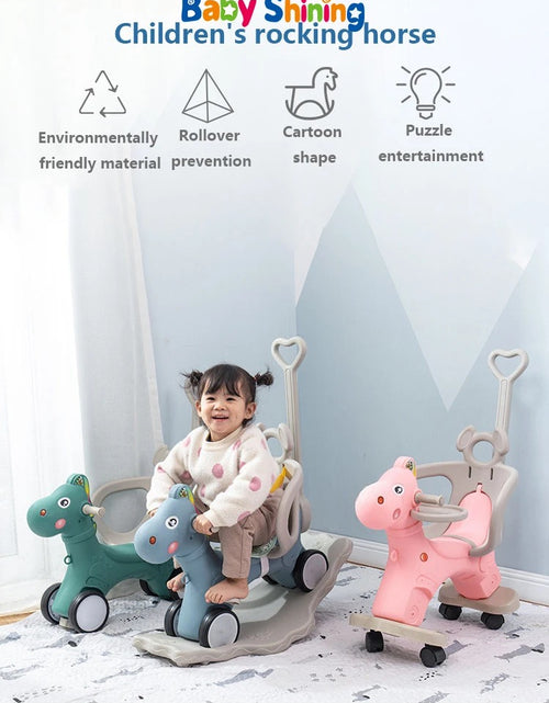 Load image into Gallery viewer, 2in1 Kids Stroller Rocking Horse
