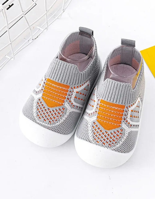 Load image into Gallery viewer, Baby Anti-slip Breathable Soft Bottom Slippers
