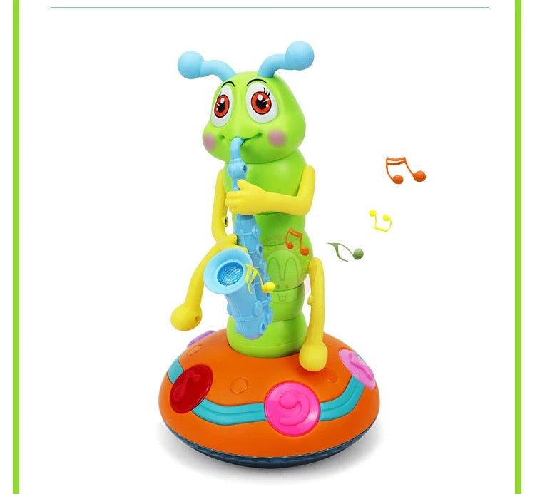 Musical Caterpillar Toy Interactive Singing Twist Worm