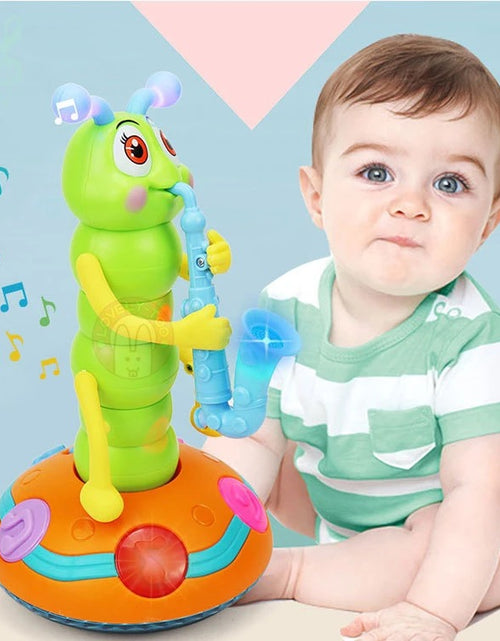 Load image into Gallery viewer, Musical Caterpillar Toy Interactive Singing Twist Worm
