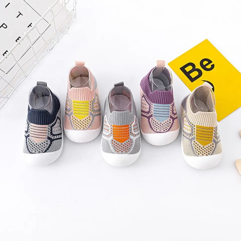 Baby Anti-slip Breathable Soft Bottom Slippers