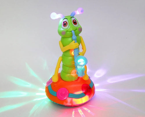 Load image into Gallery viewer, Musical Caterpillar Toy Interactive Singing Twist Worm
