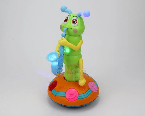 Load image into Gallery viewer, Musical Caterpillar Toy Interactive Singing Twist Worm
