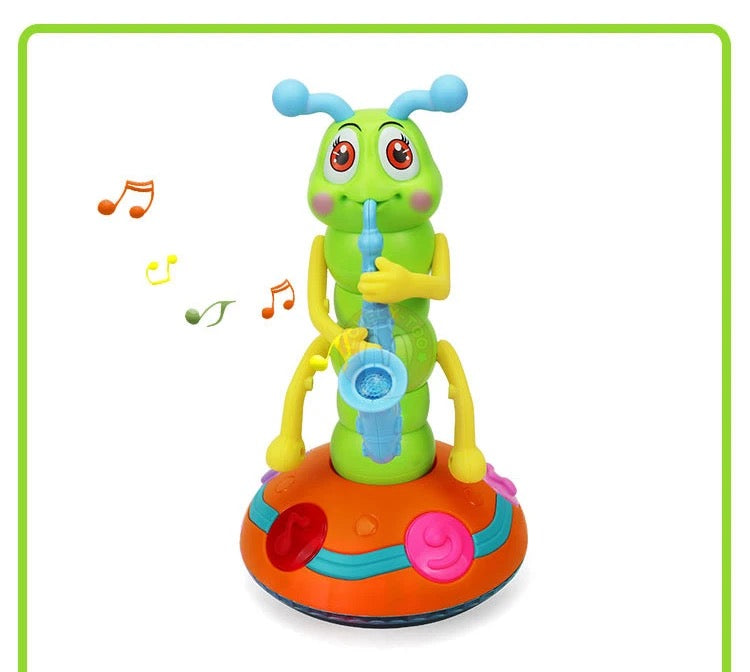 Musical Caterpillar Toy Interactive Singing Twist Worm