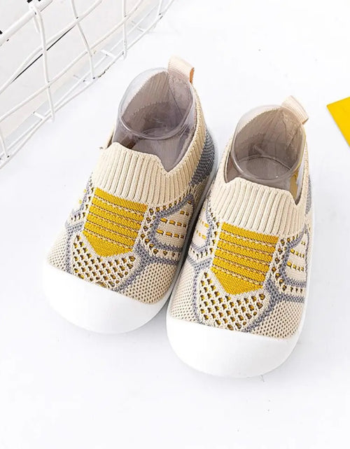 Load image into Gallery viewer, Baby Anti-slip Breathable Soft Bottom Slippers
