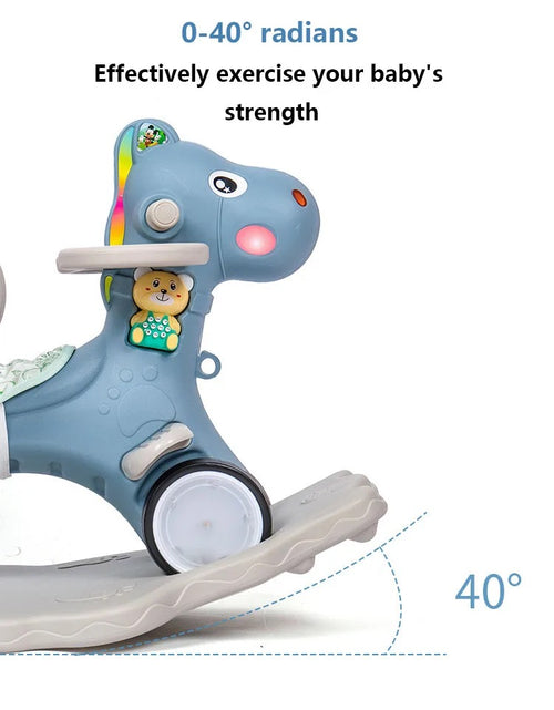 Load image into Gallery viewer, 2in1 Kids Stroller Rocking Horse
