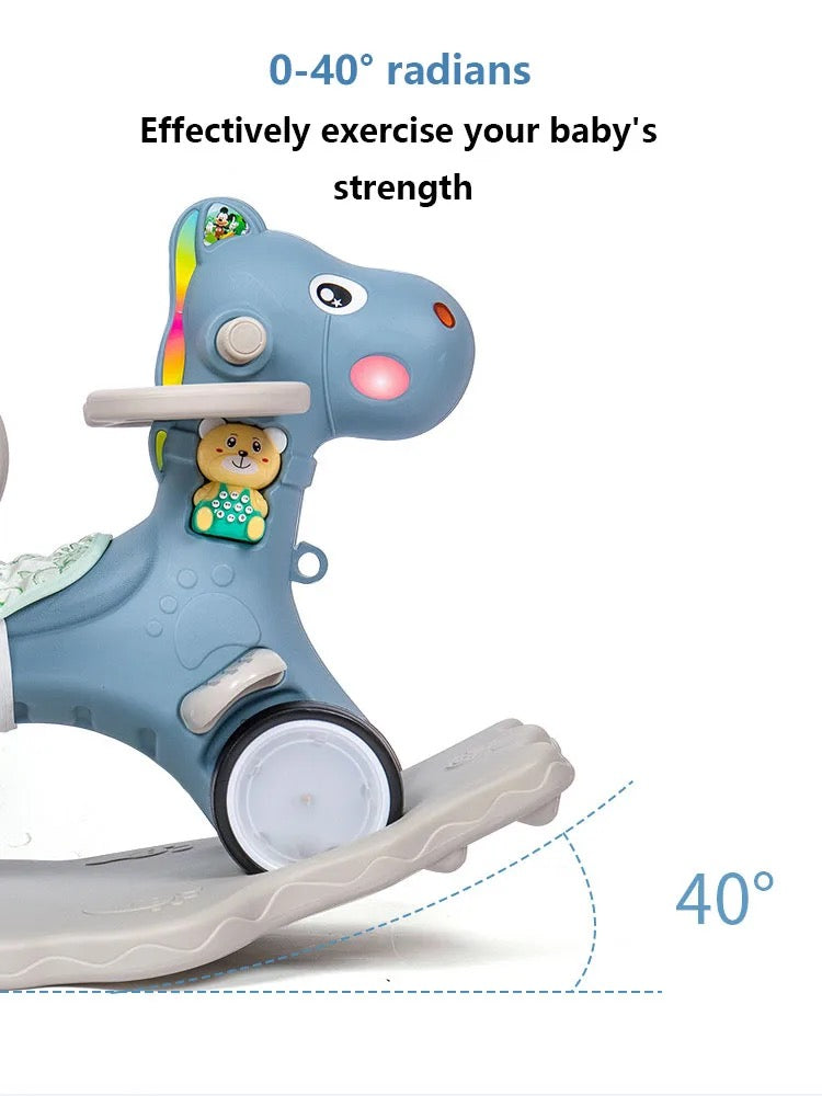 2in1 Kids Stroller Rocking Horse