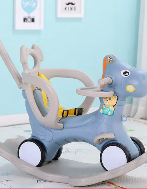 Load image into Gallery viewer, 2in1 Kids Stroller Rocking Horse
