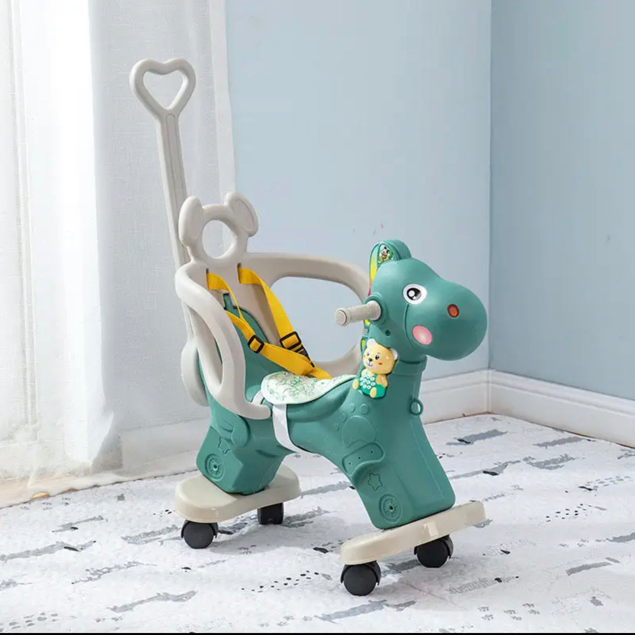 2in1 Kids Stroller Rocking Horse