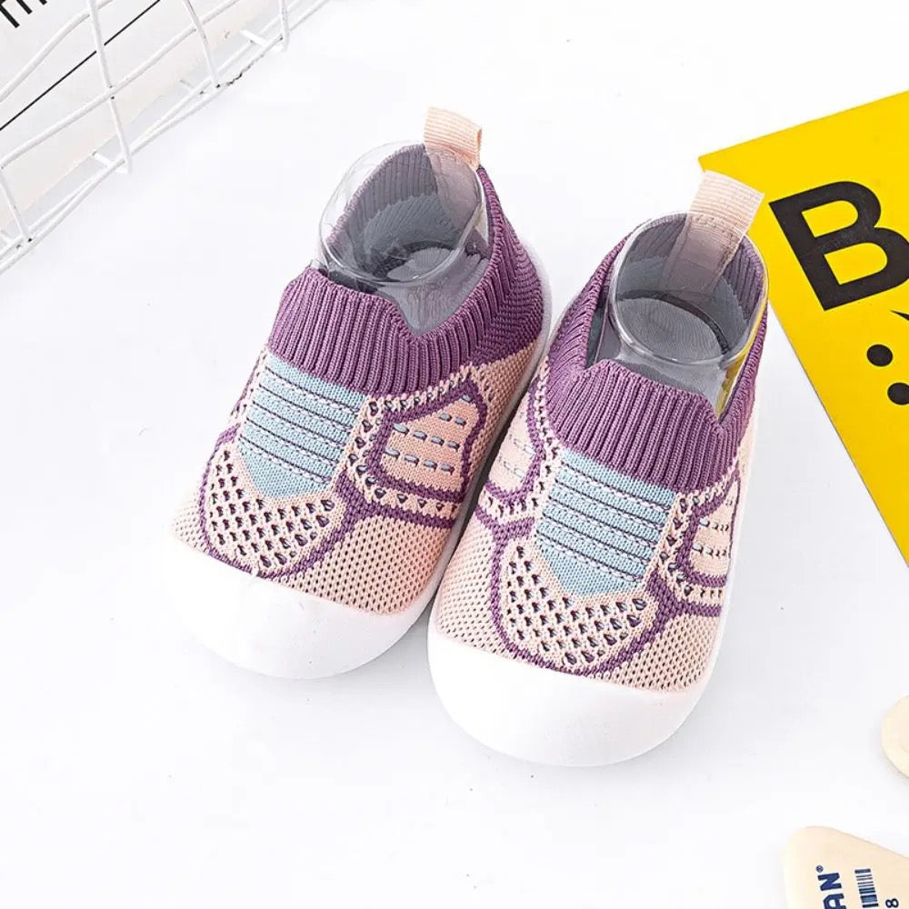 Baby Anti-slip Breathable Soft Bottom Slippers