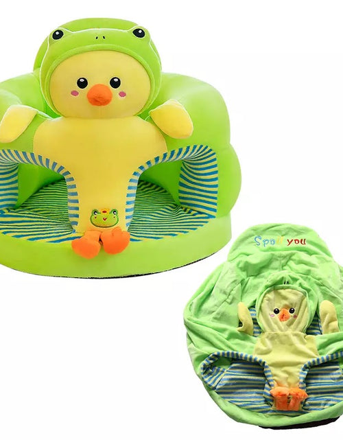 Load image into Gallery viewer, Baby Supportive Cute Plush Sofa Cover Learning to Sit (Only Cover)
