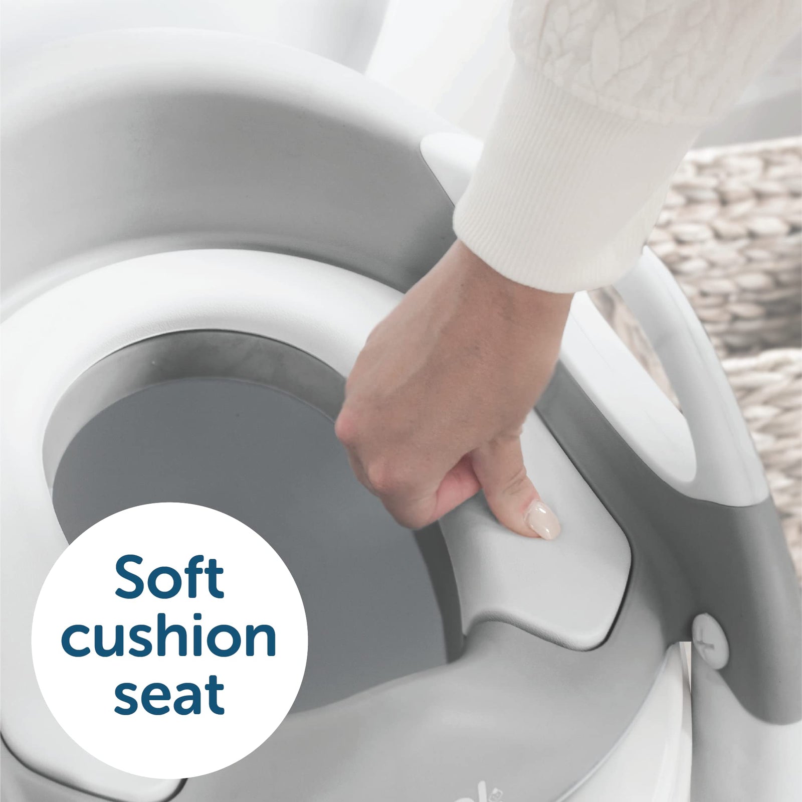 Children Toilet Seat Adjustable Step Stool with Handle