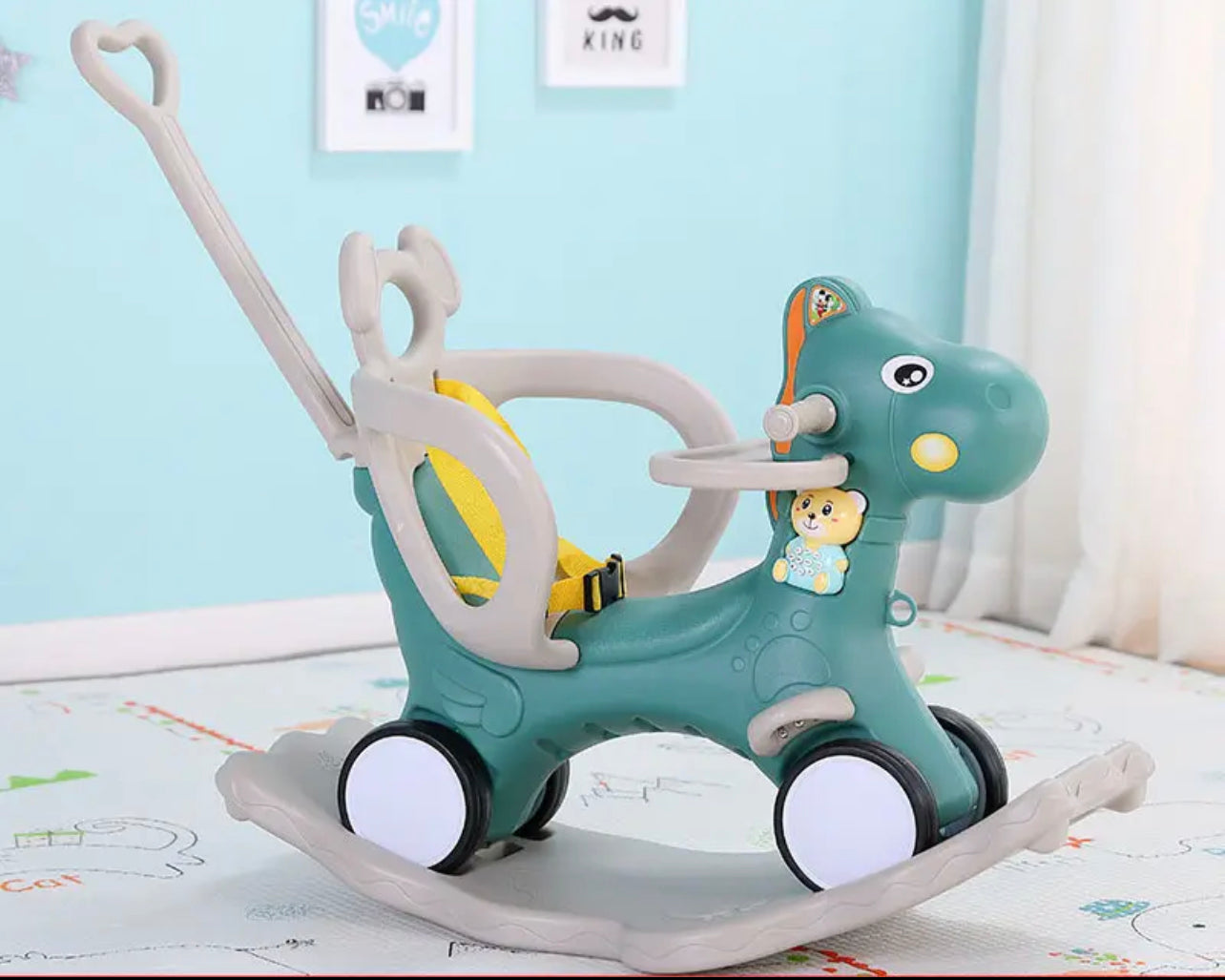 2in1 Kids Stroller Rocking Horse